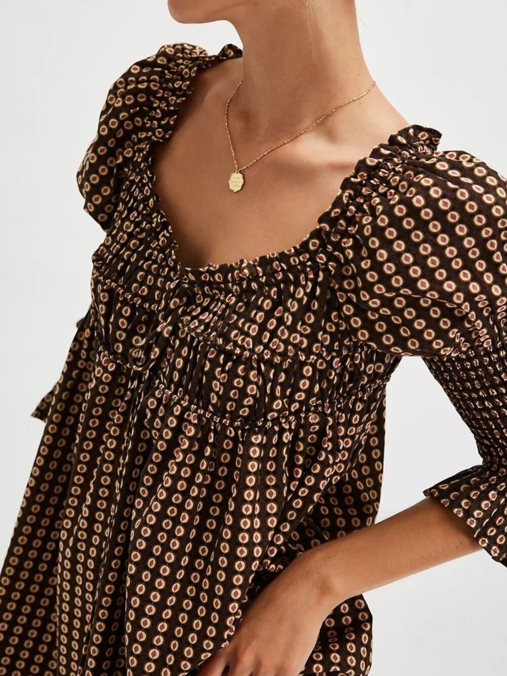 NWT Free People Star Dip Mini Dress - Picture 4 of 9